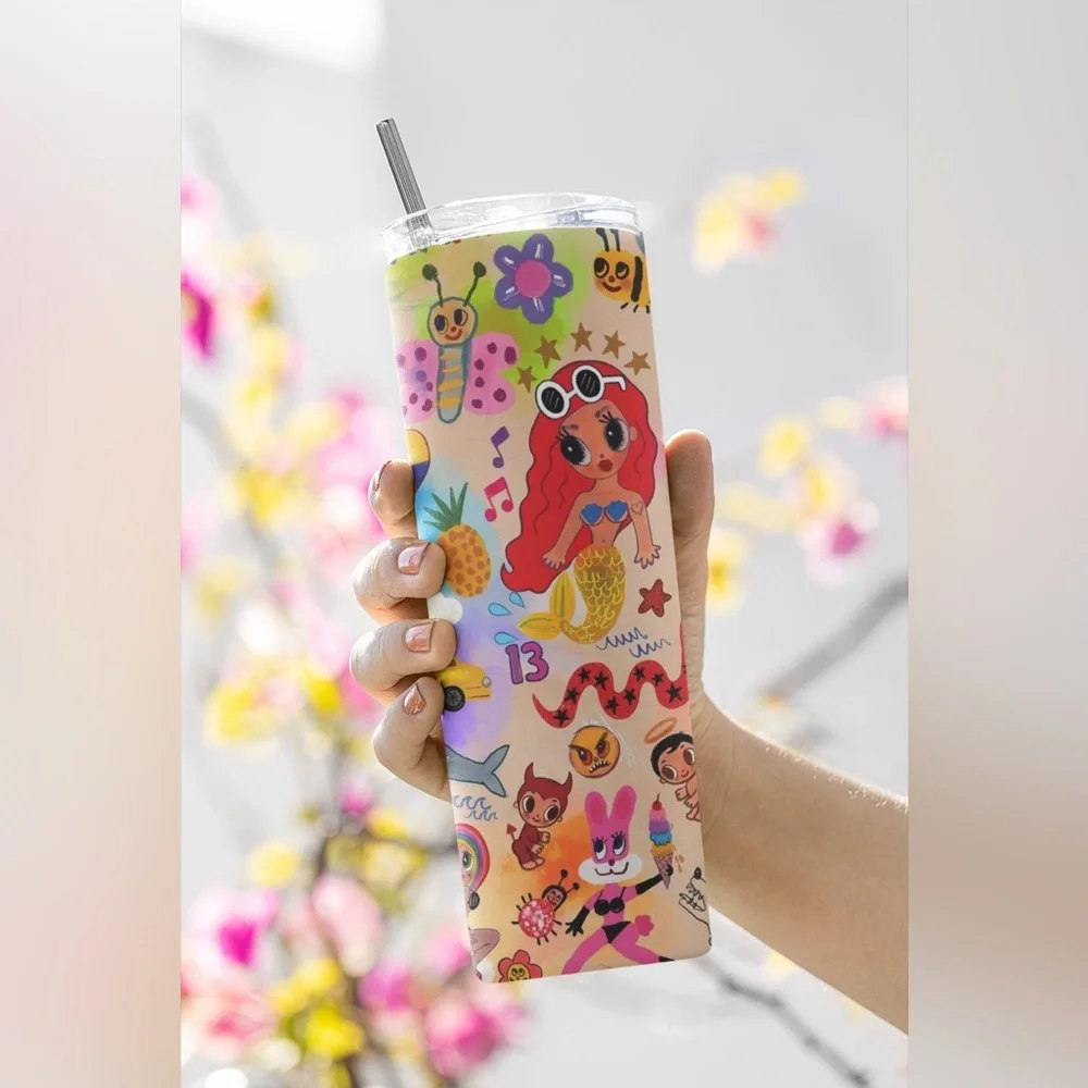 ✨KAROL G - MAÑANA‎ SERA BONITO TUMBLER✨